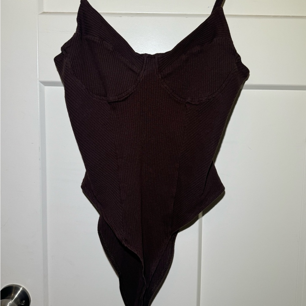Elegant Brown Women's Top
